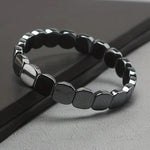 Hematite Bracelet with rounded beads