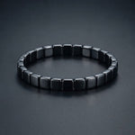 Hematite Bracelet with square beads